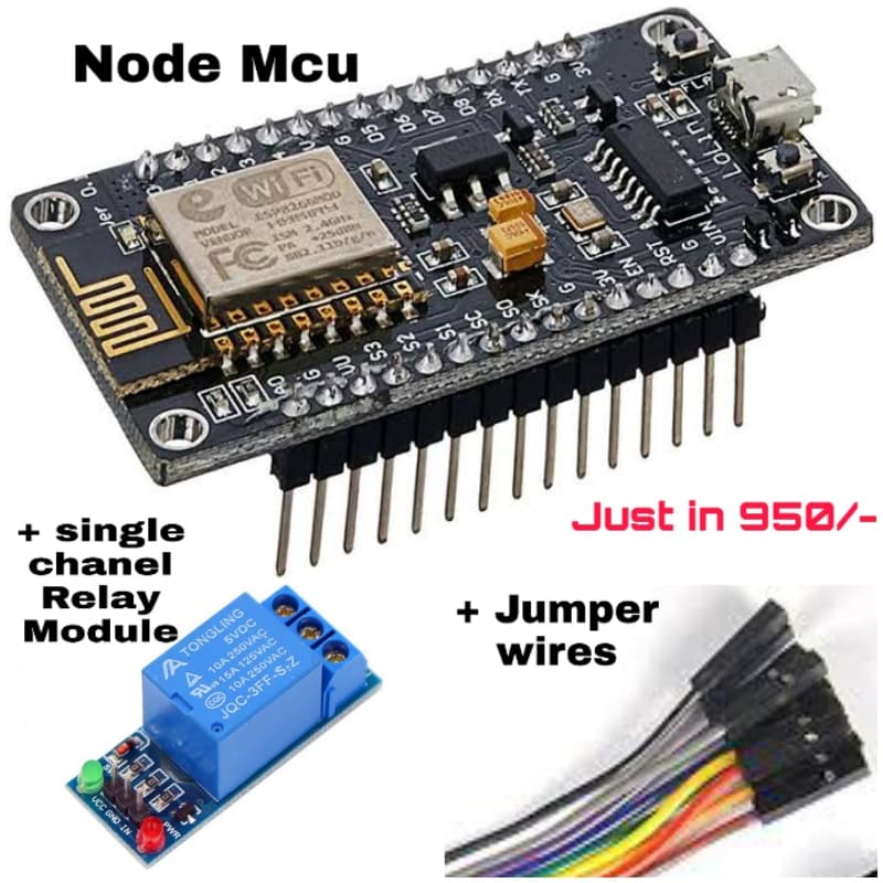 Node MCU 8266 with Additional components